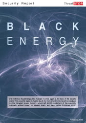ThreatSTOP Report: BlackEnergy