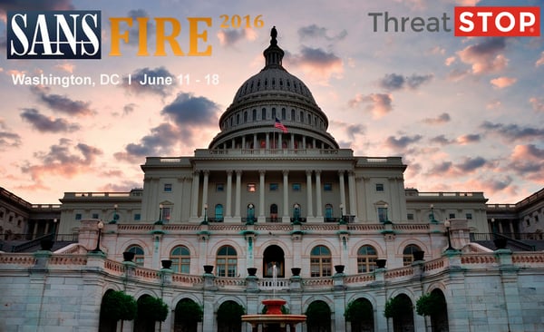 SANSFIRE 2016 -- See ThreatSTOP in Action